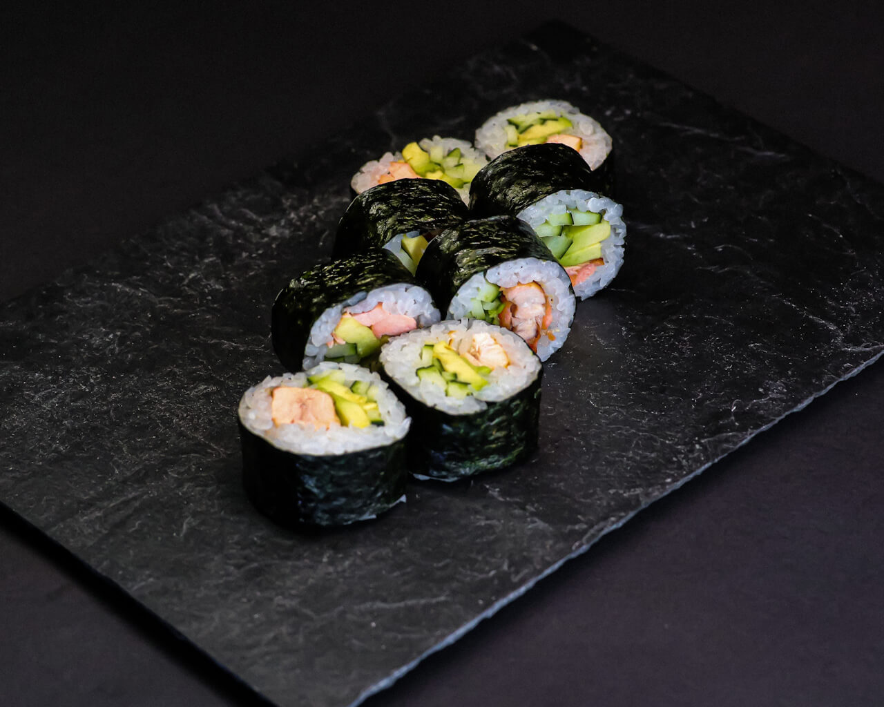 Futumaki Salmón a la Grill (8 piezas)