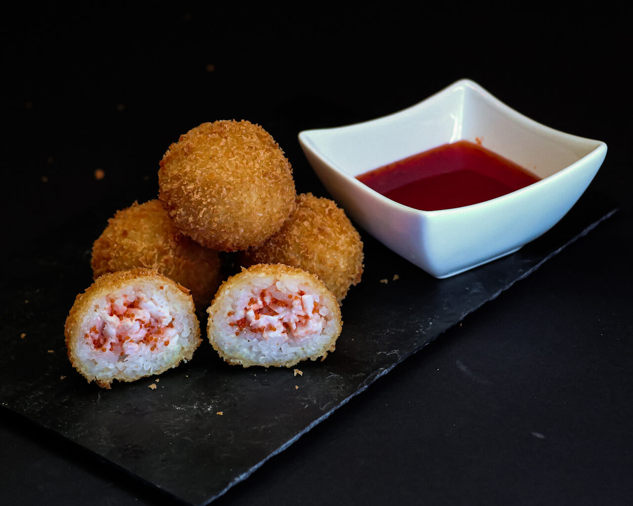 Croquetas de gambas (4 piezas)