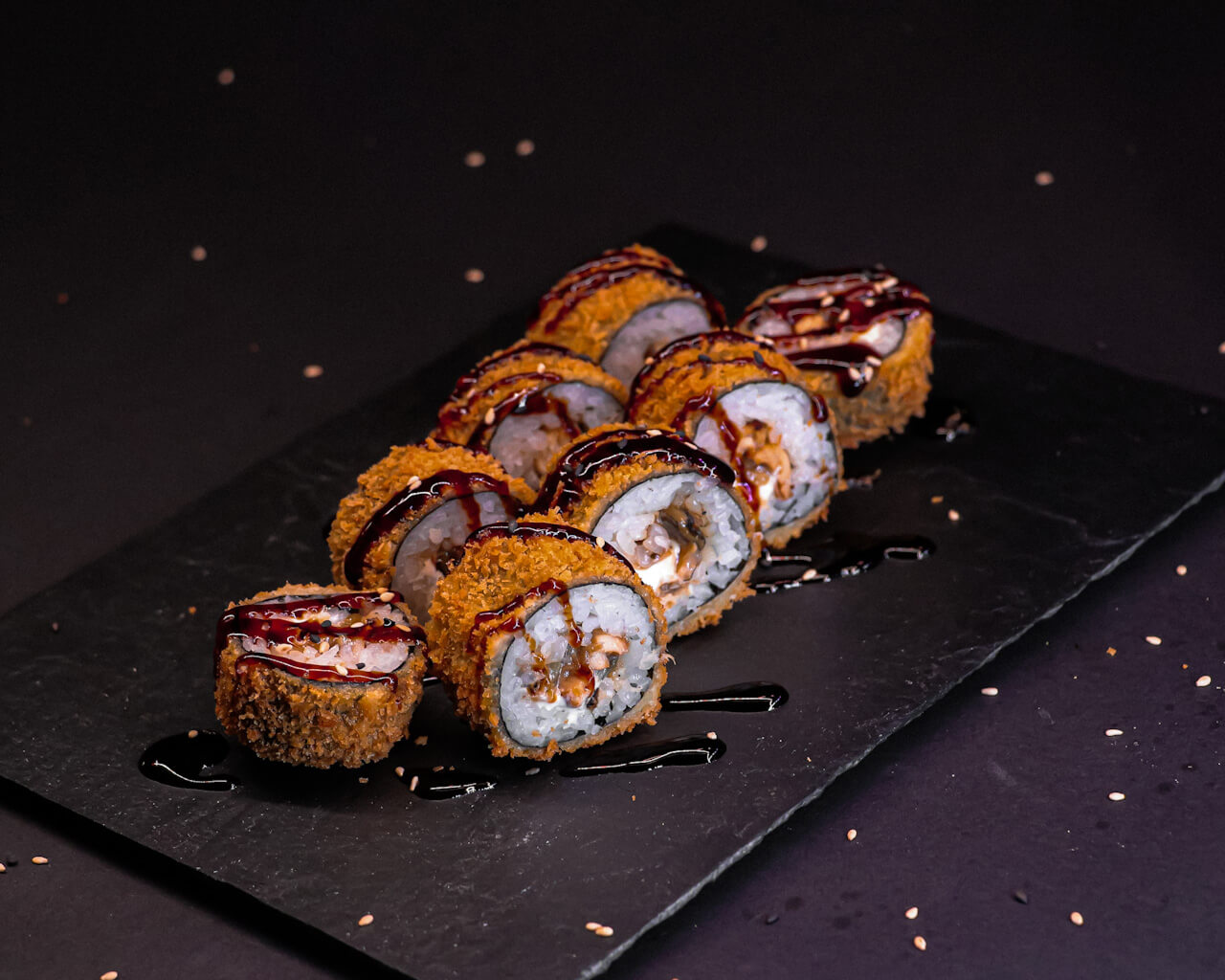 Tempura Aal (8 piezas)