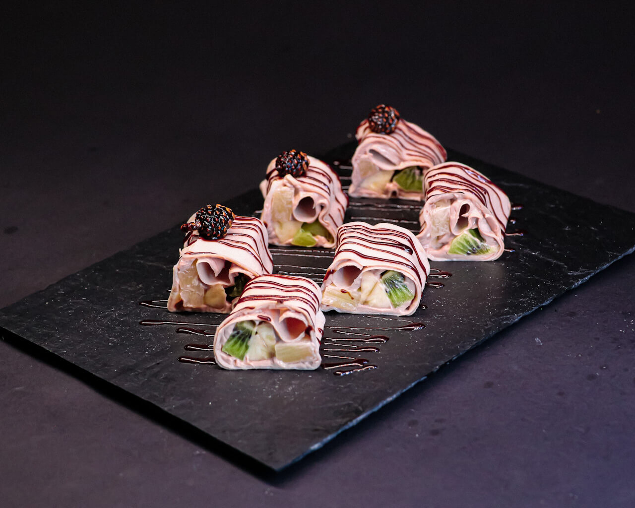 Dulce Rollos Chocolate (6 piezas)